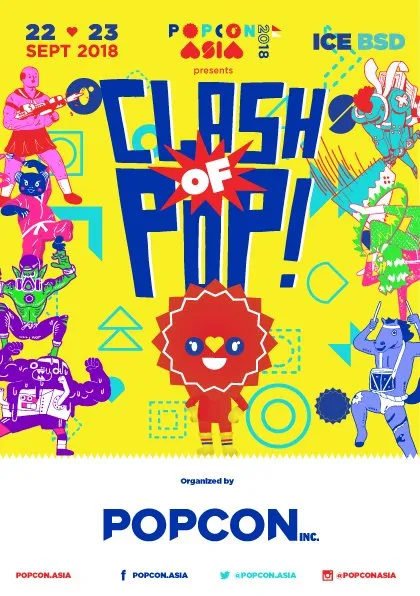 September Nanti, Ada Perhelatan Pop Culture Internasional Popcon Asia 2018 dengan Tema