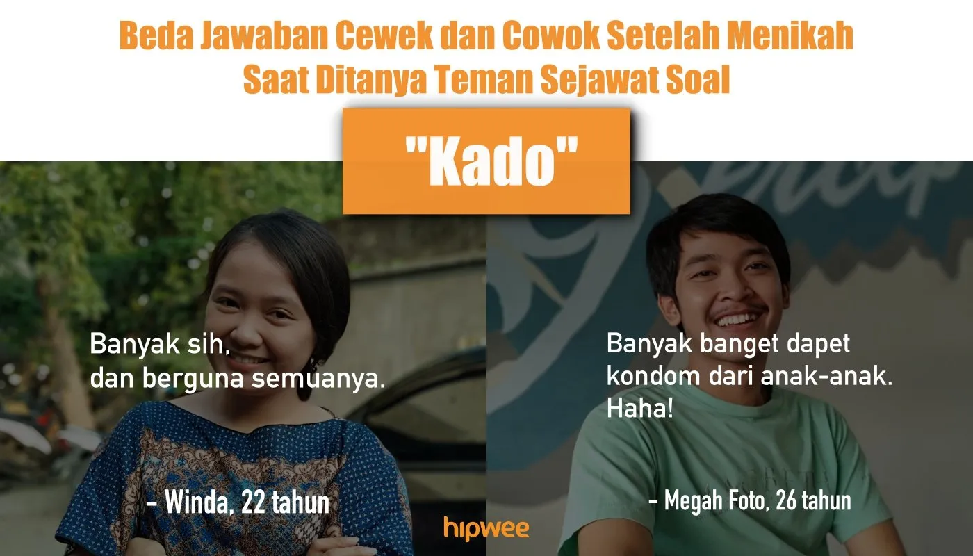 Beda Jawaban Cewek dan Cowok yang Baru Saja Menikah Saat Ditanya Teman Sejawat. Kontradiktif! :D 11