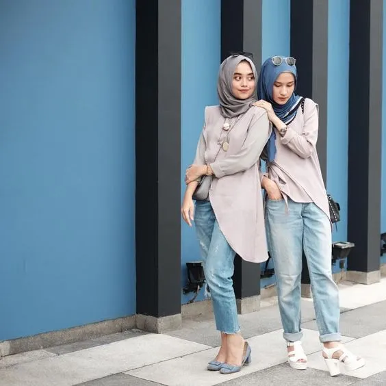 10+ Ide OOTD Celana Boyfriend ala Cewek Korea 19