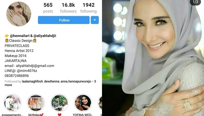 Cek 6 Henna Artist Rekomendasi Hipwee yang Tenar di Instagram Ini. Tak Hanya Wajah, Tanganmu Juga Bisa Jadi Cantik 10