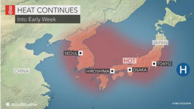 Cuaca di Jepang lagi Panas-panasnya, Bahkan Sampai Mencapai 40 Derajat Celcius! Ada Apa ya? 12
