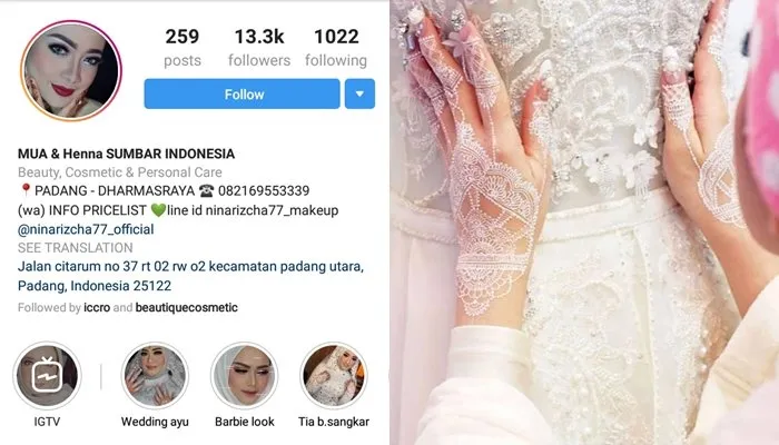 Cek 6 Henna Artist Rekomendasi Hipwee yang Tenar di Instagram Ini. Tak Hanya Wajah, Tanganmu Juga Bisa Jadi Cantik 9