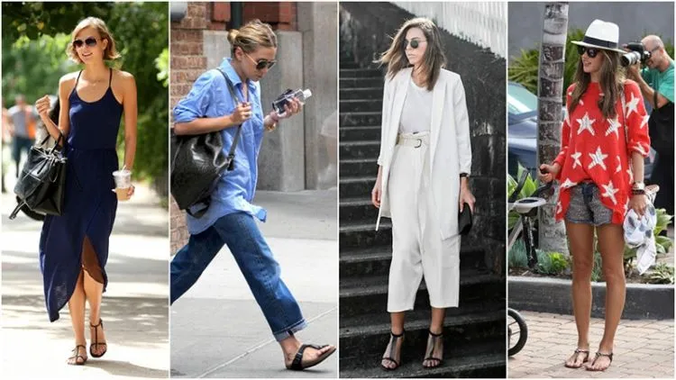 10 Style Kece dengan Sandal Ini Bisa Banget Disontek. Terutama Kalau Kamu Malas Pakai Sepatu 13