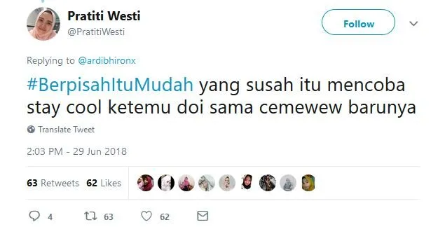 15 Tweet dari Warganet yang Buktiin Bahwa Berpisah itu Mudah. Ini nih, yang Jauh Lebih Susah~ 18