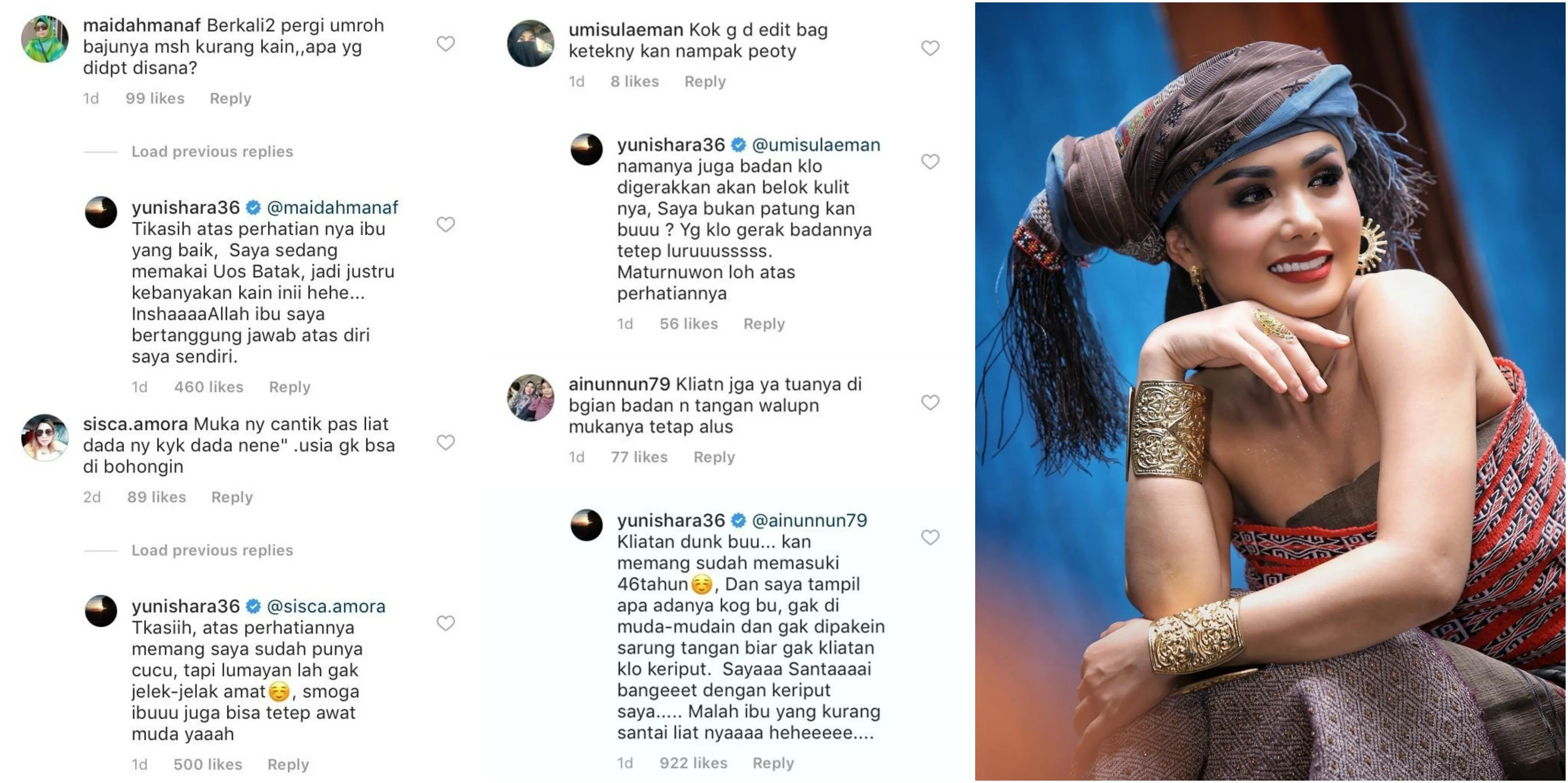 Bisa Jadi, 4 Hal inilah yang Bikin Yuni Shara Awet Muda. Salah Satunya Tetap Sabar Menghadapi Warganet~ 7