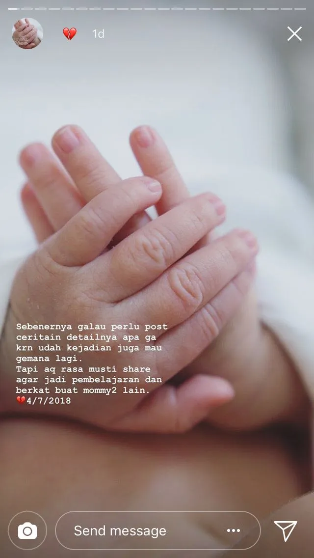 Tragedi Pilu Soal Bayi dan Susternya Diunggah sang Ibu, Warganet Turut Sebarkan Biar Jadi Pelajaran 20