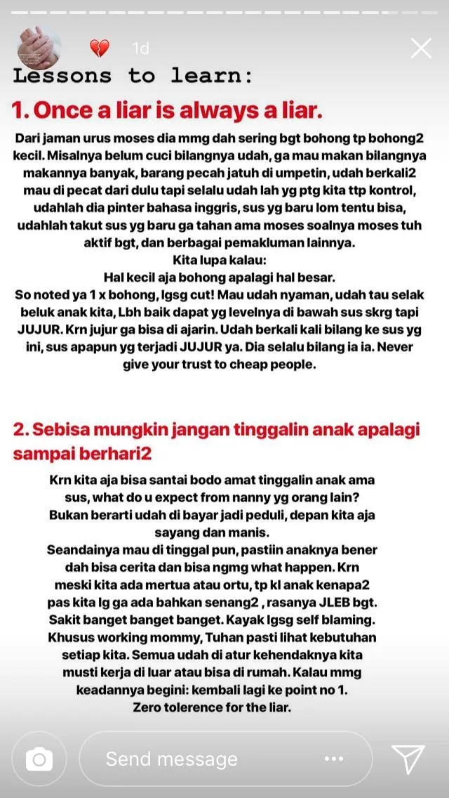 Tragedi Pilu Soal Bayi dan Susternya Diunggah sang Ibu, Warganet Turut Sebarkan Biar Jadi Pelajaran 36