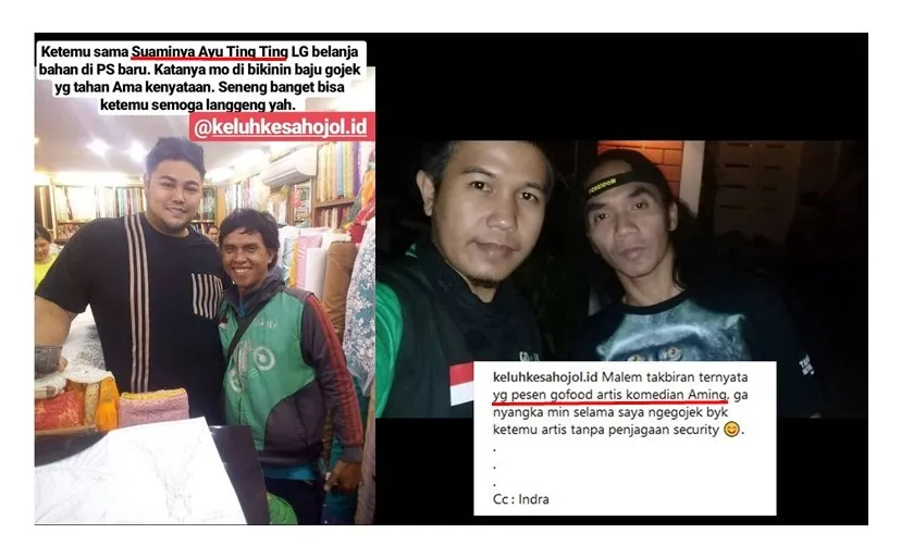 Dapet Penumpang Seleb, 13 Abang Ojol ini Nggak Kenal Siapa Mereka. Kocak, Ada yang Salah Orang Juga!