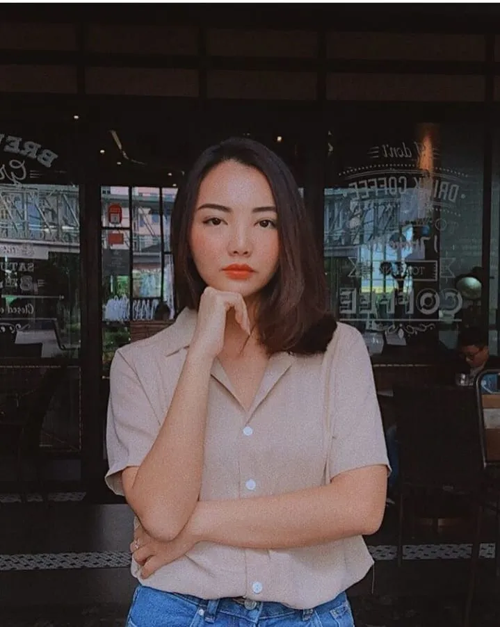 Inspirasi 12 Gaya Simpel Ala Selebgram Pao Pao #LDP. Yang Berpipi Chubby dan Bertubuh Mungil, Cek Nih 20
