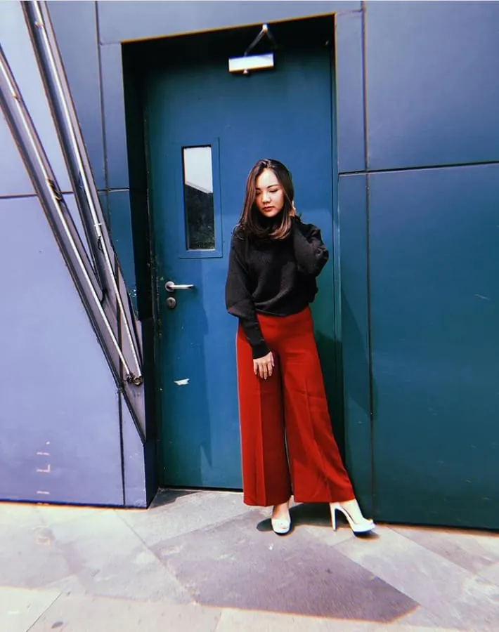 Inspirasi 12 Gaya Simpel Ala Selebgram Pao Pao #LDP. Yang Berpipi Chubby dan Bertubuh Mungil, Cek Nih 16