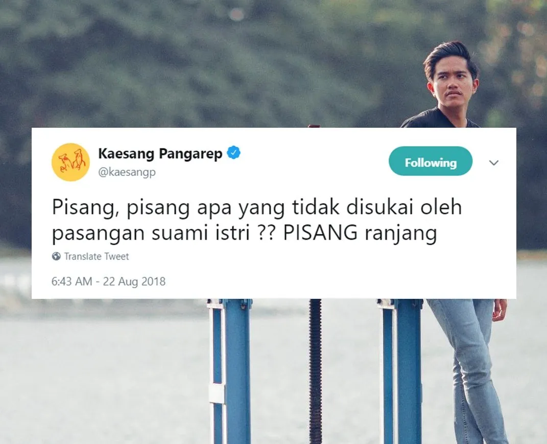 11+ Bukti Betapa Recehnya Kaesang Pangarep di Twitter. Hati-hati, Pamor Selebtweet Bakal Tergeser nih! 13