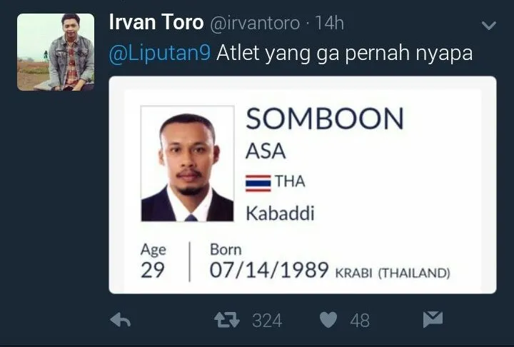24 Nama Atlet yang Jadi Korban Plesetan Warganet. Bukan Nggak Menghargai, Tapi ini Receh Beneran :( 33
