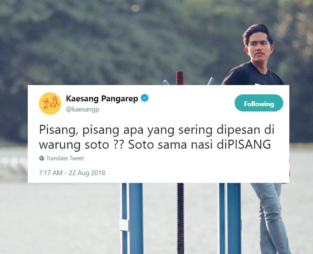 11+ Bukti Betapa Recehnya Kaesang Pangarep di Twitter. Hati-hati, Pamor Selebtweet Bakal Tergeser nih! 14