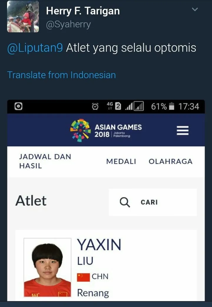 24 Nama Atlet yang Jadi Korban Plesetan Warganet. Bukan Nggak Menghargai, Tapi ini Receh Beneran :( 30