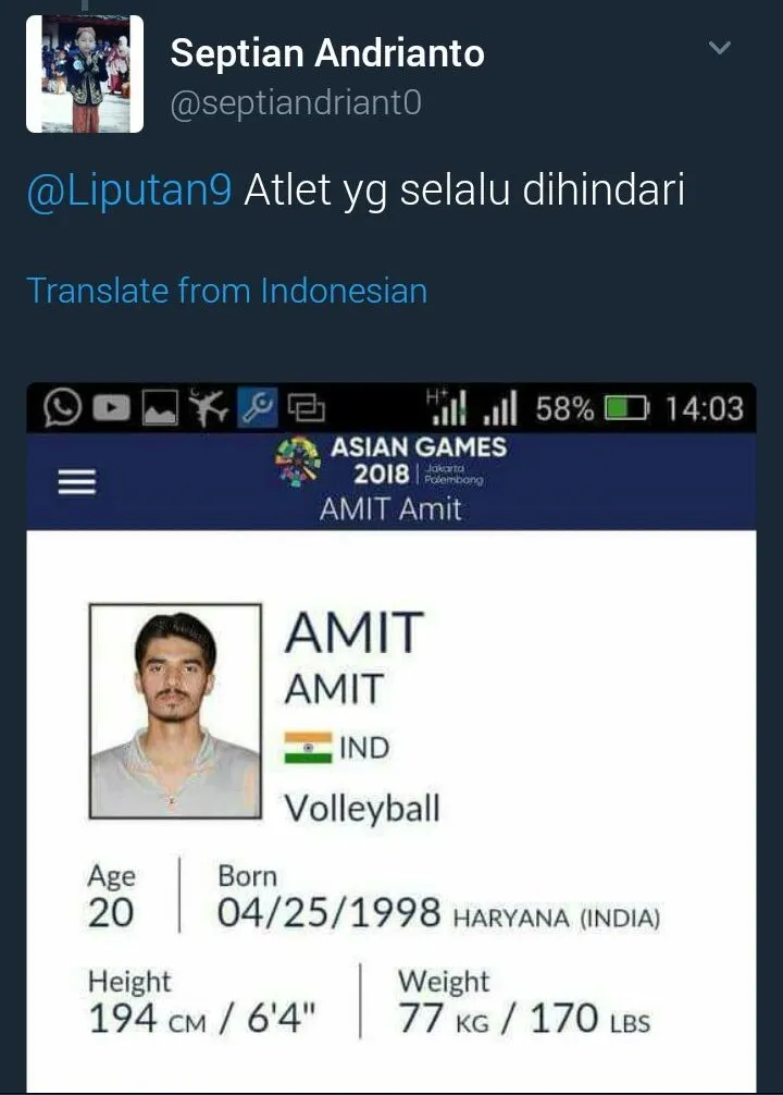 24 Nama Atlet yang Jadi Korban Plesetan Warganet. Bukan Nggak Menghargai, Tapi ini Receh Beneran :( 29