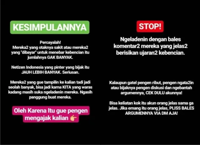 5 Alasan Kita Harus Mulai Tahan Diri Nggak Menanggapi Haters. Kalau Ditanggapi, Malah Makin Eksis 9