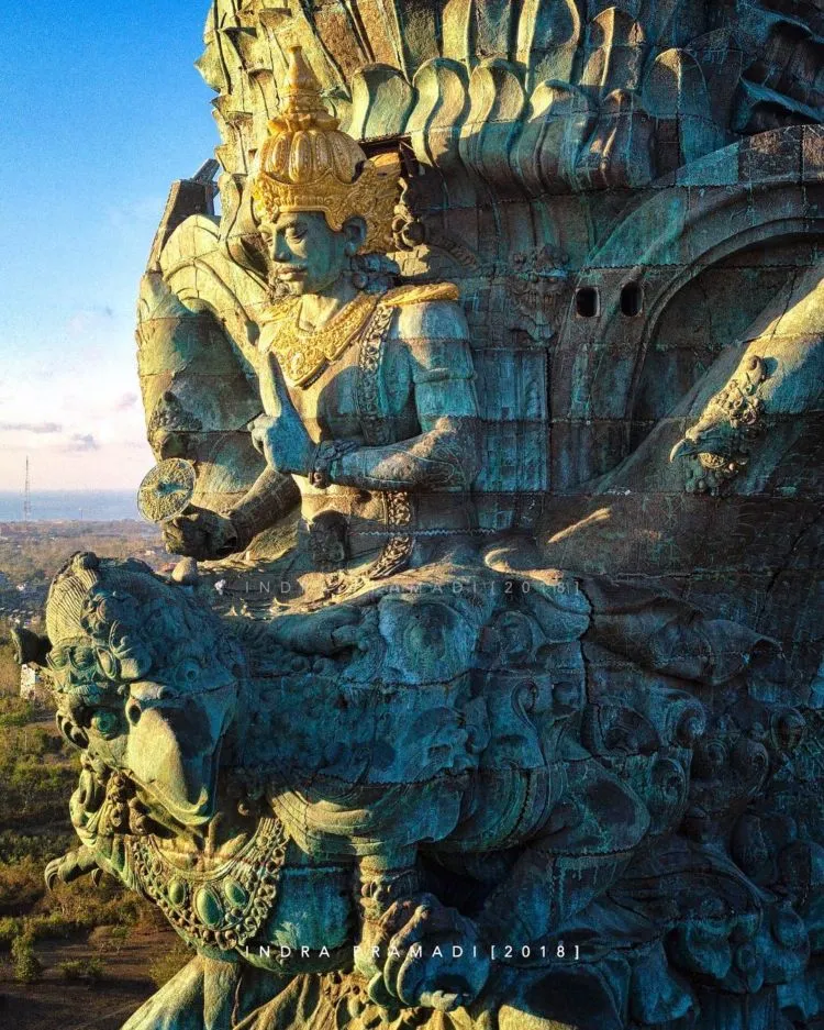 Parade Foto-foto Patung Garuda Wisnu Kencana yang Megah dan Menakjubkan. Bangga Banget Lihatnya! 12