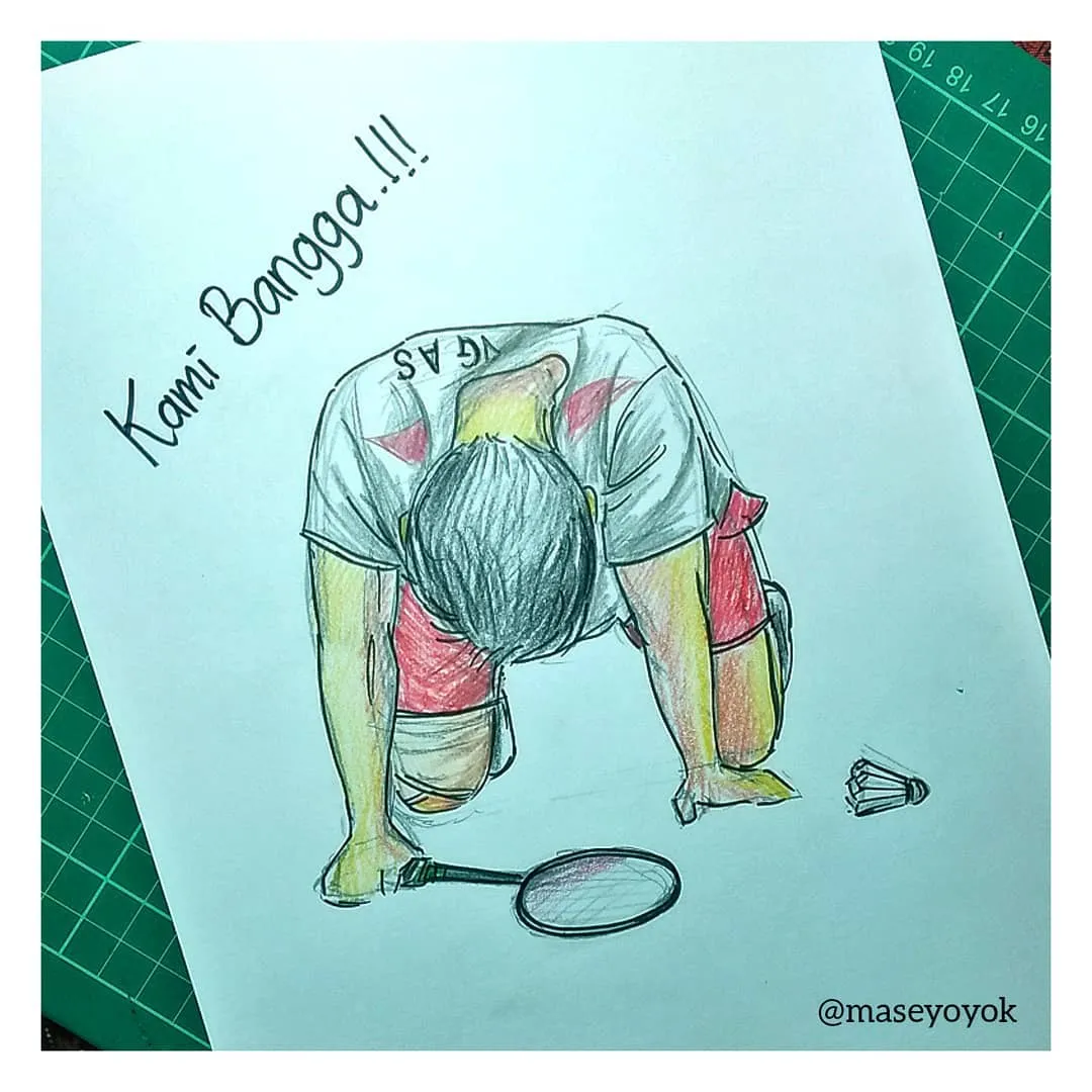 Apresiasi Perjuangan Ginting dalam 13 Ilustrasi ini Sukses Bikin Kita Makin Emosional. Mewek, Kan? 18