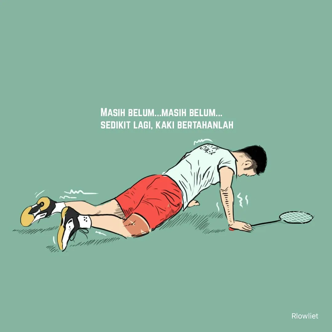 Apresiasi Perjuangan Ginting dalam 13 Ilustrasi ini Sukses Bikin Kita Makin Emosional. Mewek, Kan? 20