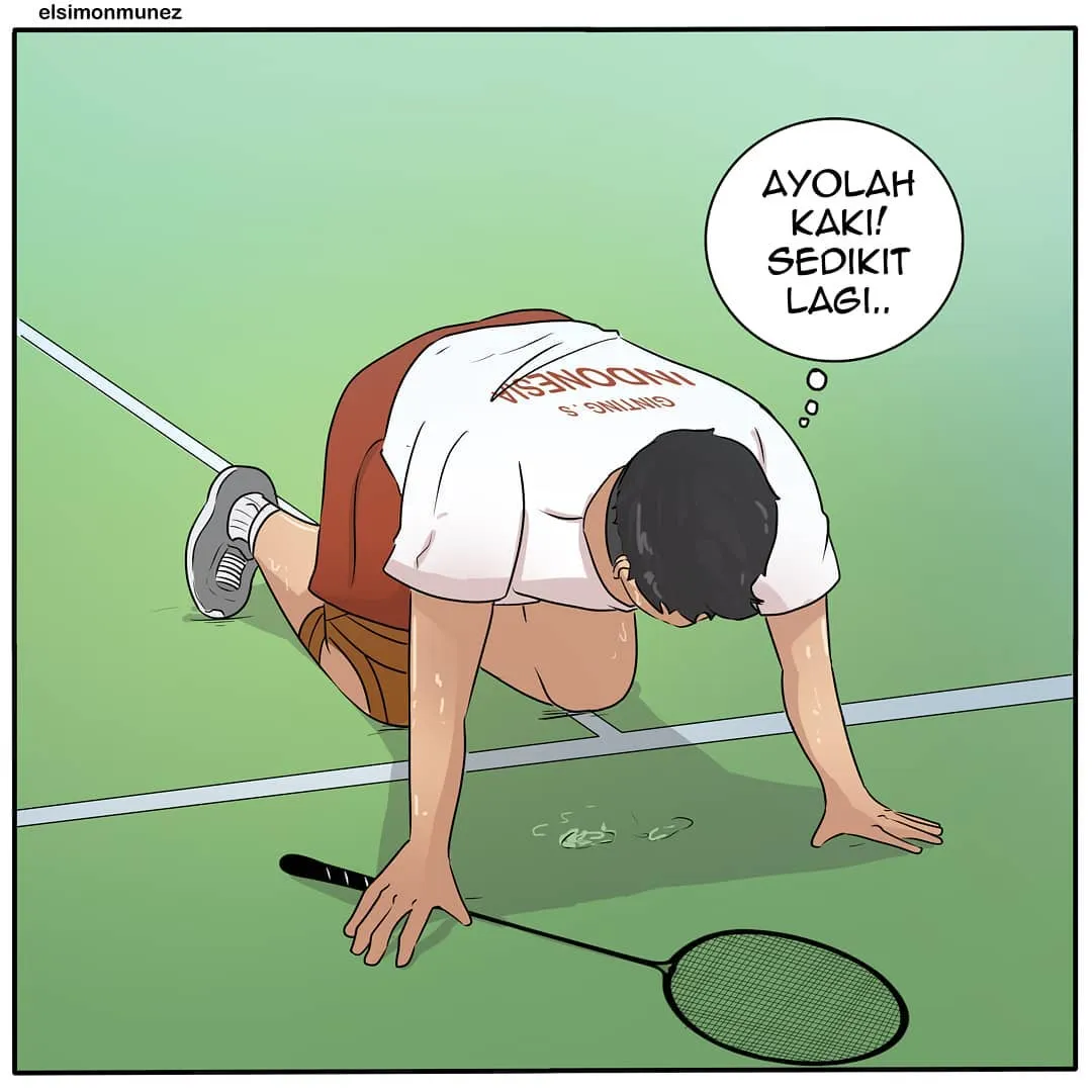 Apresiasi Perjuangan Ginting dalam 13 Ilustrasi ini Sukses Bikin Kita Makin Emosional. Mewek, Kan? 16
