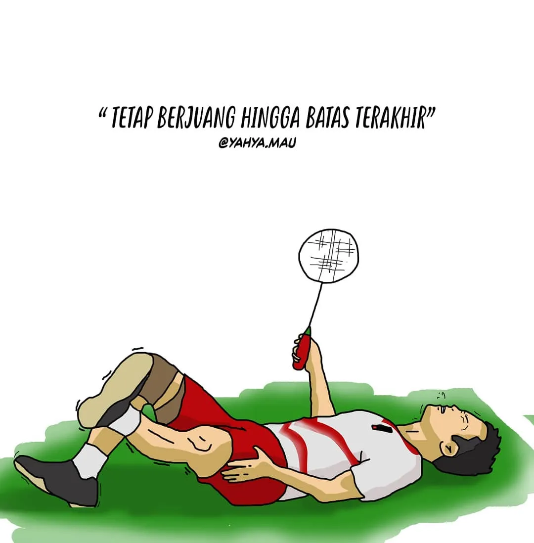 Apresiasi Perjuangan Ginting dalam 13 Ilustrasi ini Sukses Bikin Kita Makin Emosional. Mewek, Kan? 15