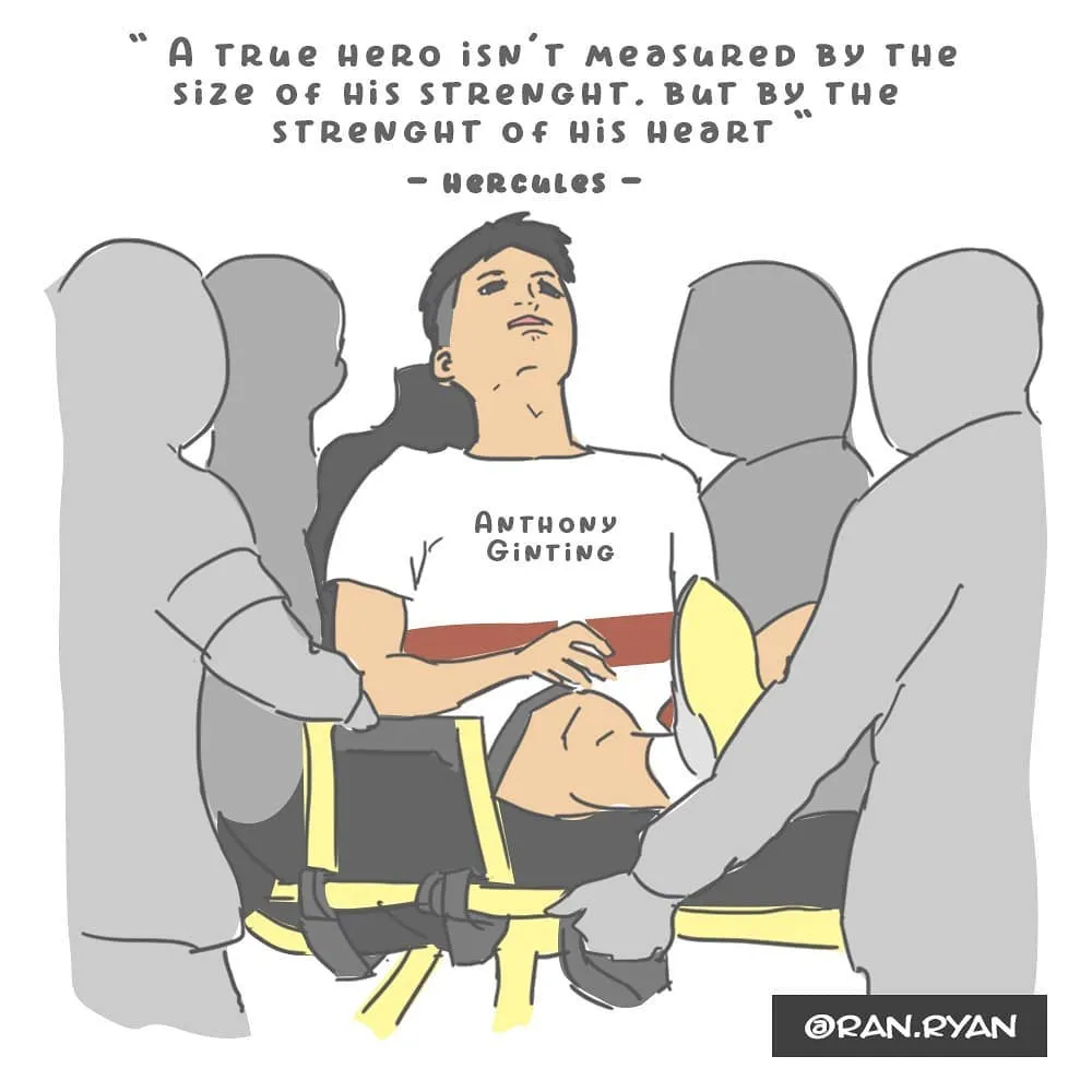 Apresiasi Perjuangan Ginting dalam 13 Ilustrasi ini Sukses Bikin Kita Makin Emosional. Mewek, Kan? 21