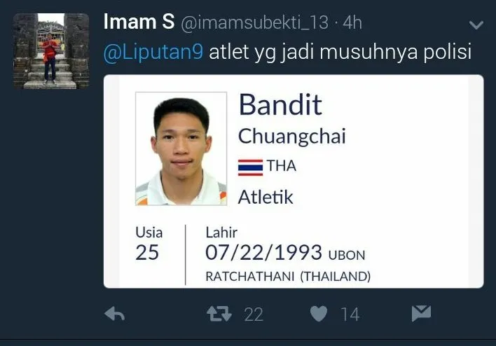 24 Nama Atlet yang Jadi Korban Plesetan Warganet. Bukan Nggak Menghargai, Tapi ini Receh Beneran :( 45