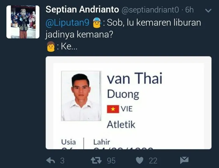 24 Nama Atlet yang Jadi Korban Plesetan Warganet. Bukan Nggak Menghargai, Tapi ini Receh Beneran :( 43