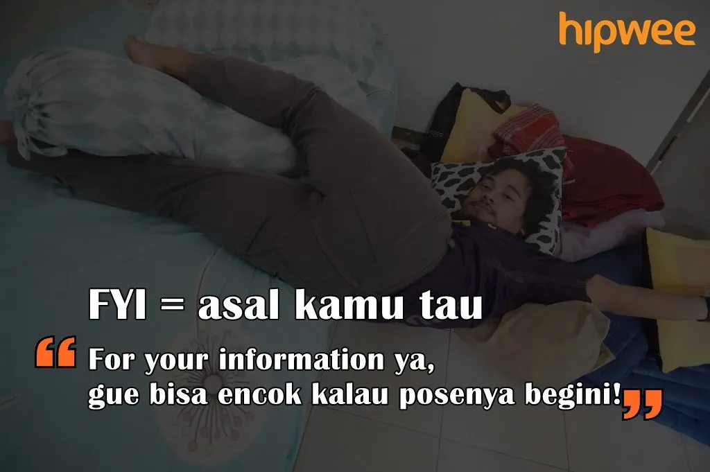 12 Arti Bahasa Inggris Kids Zaman Now yang Sering Dipakai buat Conversation. Duh, Ribet Nggak sih? 21