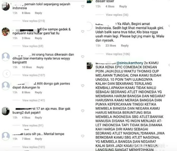Anthony Ginting Gagal Raih Kemenangan & Alami Cidera Parah. Warganet Malah Bully Habis-habisan 5