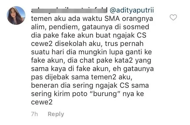 Kirim Foto Mesum, Pelaku Bilang Etika dan Pendidikan Nggak Ada Hubungannya. Warganet Gemeslah! 31