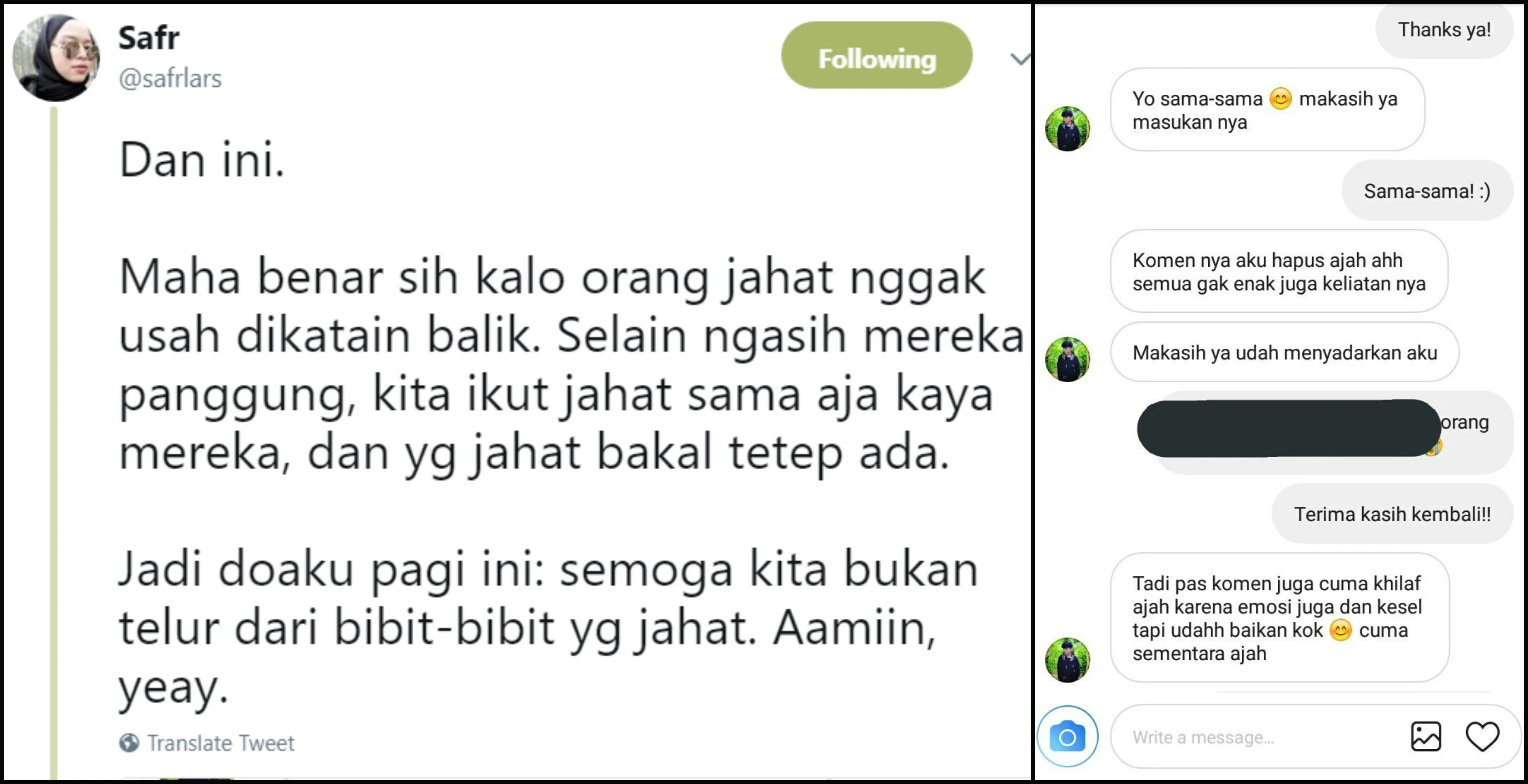 Lewat DM, Cewek ini Tegur Banyak Warganet yang Komentar Negatif pada Ginting. Harus Didukung nih! 8