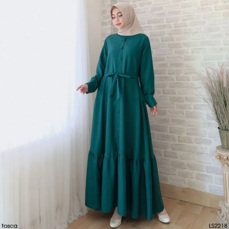10 Ide Busana Hijab dengan Kain Toyobo. Siap-siap Terlihat Makin Manis dalam Balutan Serat Kekinian Ini 21