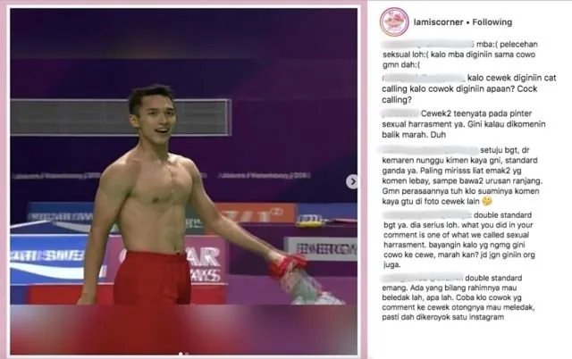 Komentar Cewek-Cewek di Foto Atlet Jojo Telanjang Dada Banyak Diprotes Cowok. Katanya Sexual Abuse 6