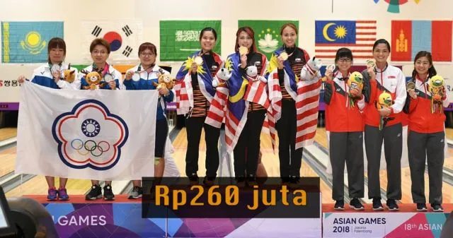 Hadiah Peraih Medali Emas Asian Games dari 7 Negara. Indonesia Dapat 1,5 M, Negara Lain Berapa ya? 11