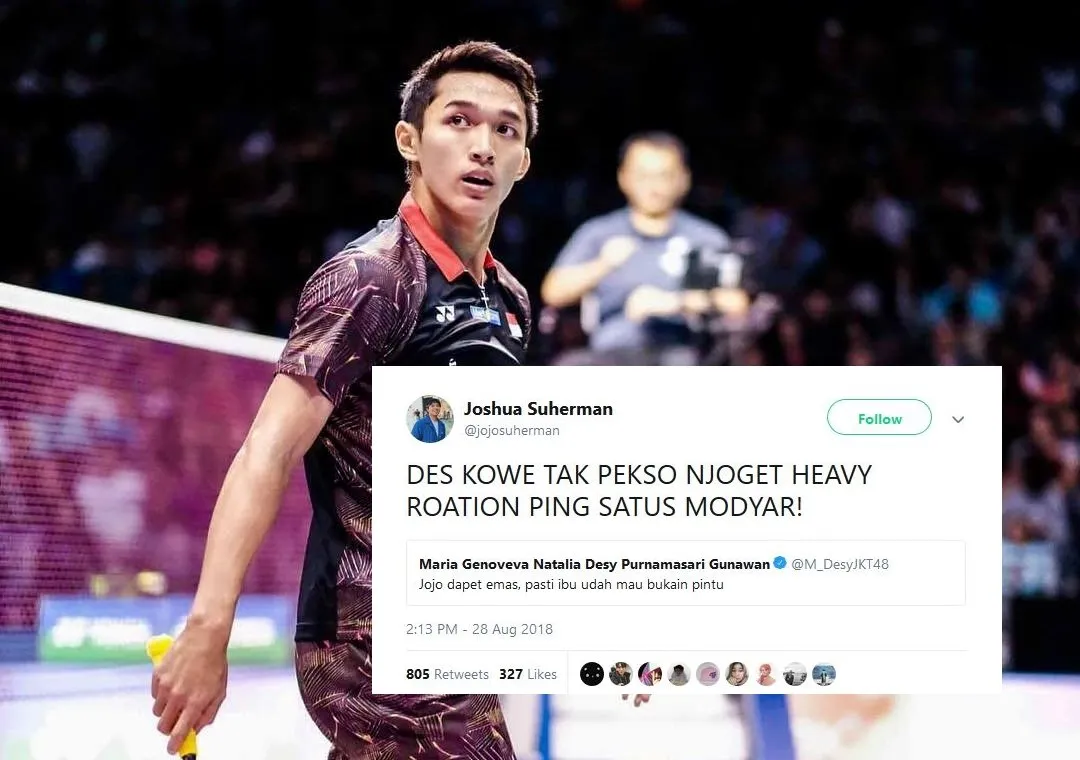 13+ Reaksi Joshua Suherman Saat Warganet Banyak yang Salah Mention. Bu, ini Jojo, Bukan Jonathan! :( 25