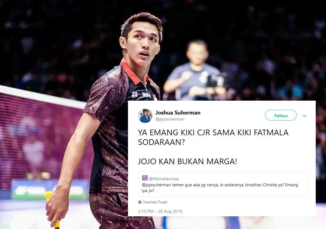 13+ Reaksi Joshua Suherman Saat Warganet Banyak yang Salah Mention. Bu, ini Jojo, Bukan Jonathan! :( 23