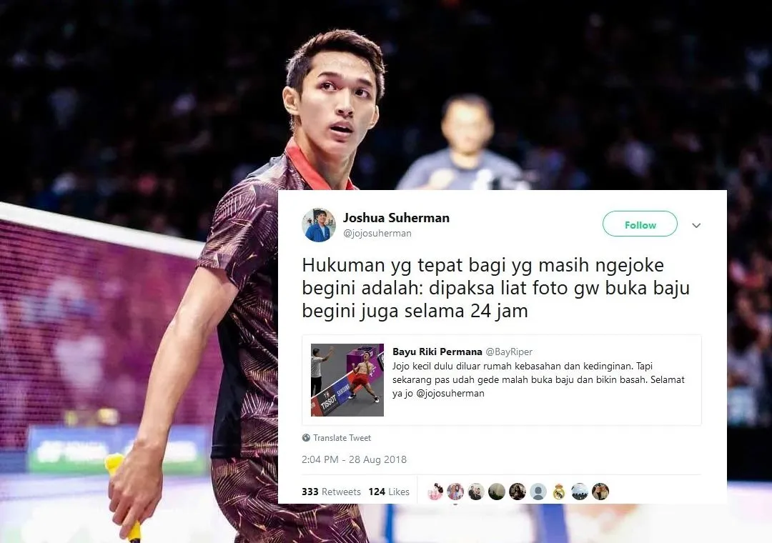 13+ Reaksi Joshua Suherman Saat Warganet Banyak yang Salah Mention. Bu, ini Jojo, Bukan Jonathan! :( 21