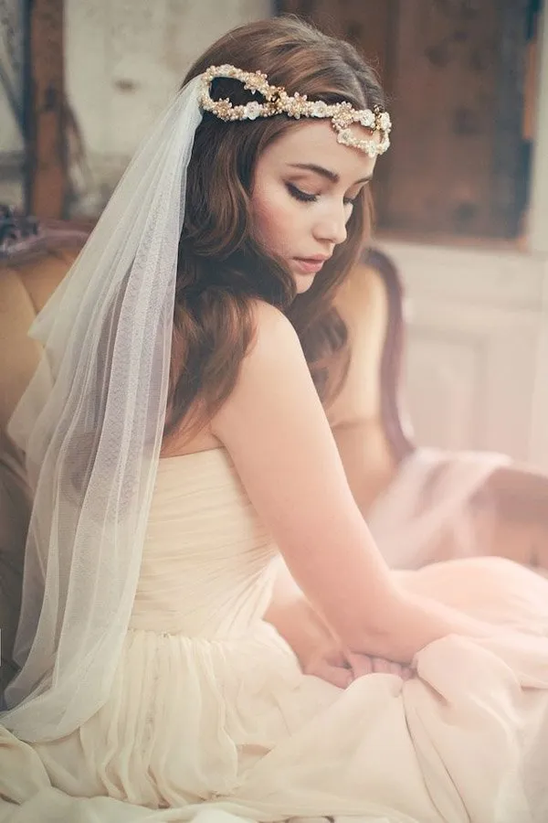 20+ Inspirasi Menata Wedding Veil, si Tudung Pengantin untuk Sempurnakan Momen Istimewa 34