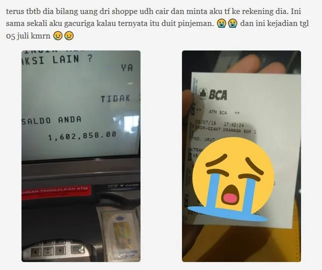 Minjemin KTP ke Teman yang Mau Cairin Poin, Ternyata Malah Dipakai buat Pinjaman Dana Online. Edan! 36