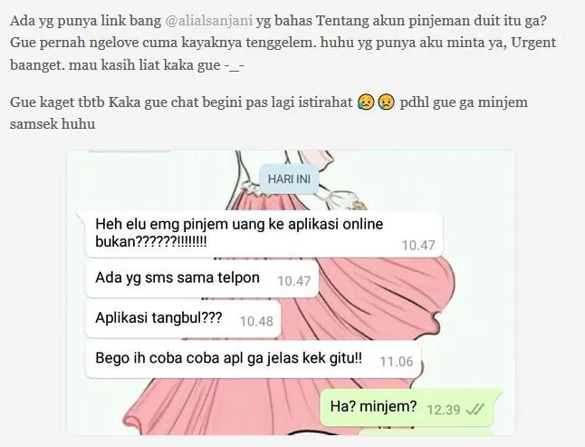 Minjemin KTP ke Teman yang Mau Cairin Poin, Ternyata Malah Dipakai buat Pinjaman Dana Online. Edan! 20