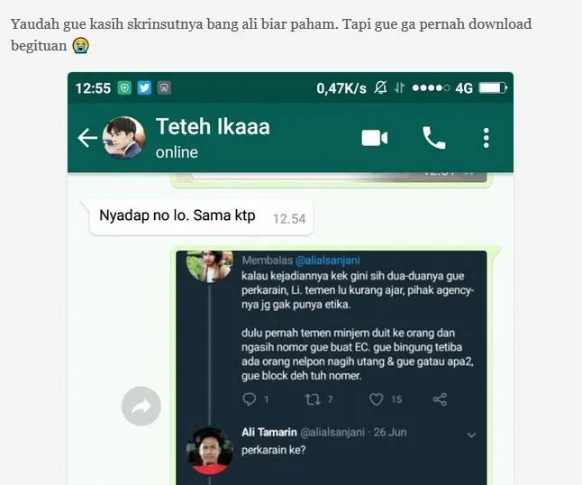 Minjemin KTP ke Teman yang Mau Cairin Poin, Ternyata Malah Dipakai buat Pinjaman Dana Online. Edan! 21