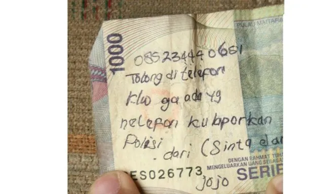 11+ Coretan Iseng di Uang Kertas ini Memang Ngeselin. Tapi kok Kadang Bikin Ngakak Bacanya, Ya? :( 22