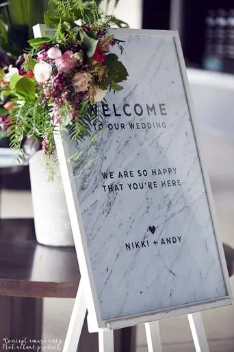12+ Inspirasi Wedding Sign Gaya Rustic untuk Pernikahan. Lebih dari Sekadar Penanda Tamu Undangan! 24