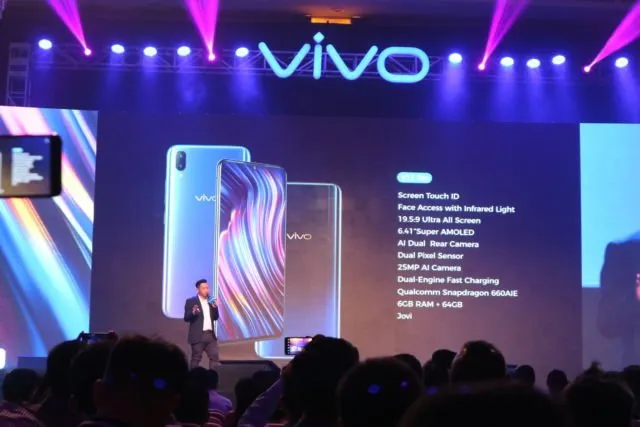 Vivo Resmi Keluarkan Smartphone Terbaru - V11 Pro. Ponsel Canggih dengan Screen Touch ID 10