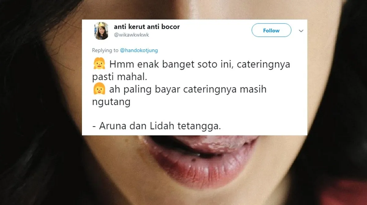 Ketika Giliran Aruna dan Lidahnya Jadi Plesetan, ini 11 Judul yang Dibuat Kocak oleh Warganet 13