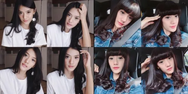 10 Transformasi Gaya Rambut Selebritas Ini Bikin Kamu Lebih PD untuk Potong Poni. Ya! 20