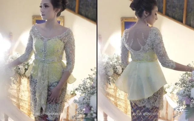 12+ Rupa-rupa Kebaya Bertabur Kristal Swarovski. Lagi Hits buat Lamaran atau Acara Resepsi 16