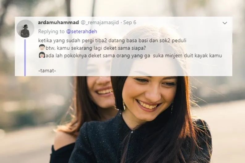 Kamu Bakal Mundur Teratur Nyapa Mantan Kalau Dibalasnya Begini Melulu. Makanya, Move On! 16