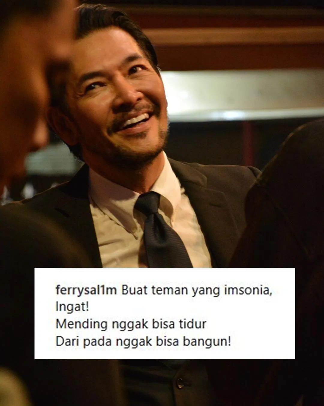 Ganteng-Ganteng Berkharisma, Caption 13 Foto Ferry Salim ini Justru Bikin Ngakak 16